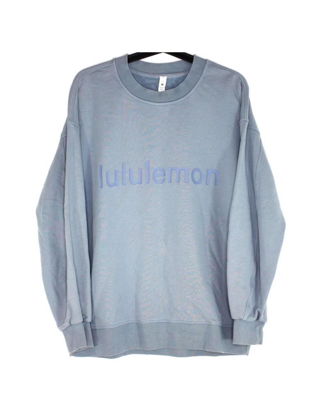 Lululemon Womens 4 Perfectly Overized Spell Out Crew Sweatshirt Z13